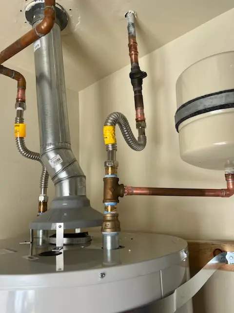 Water heater installation and plumbing repair in Bixby